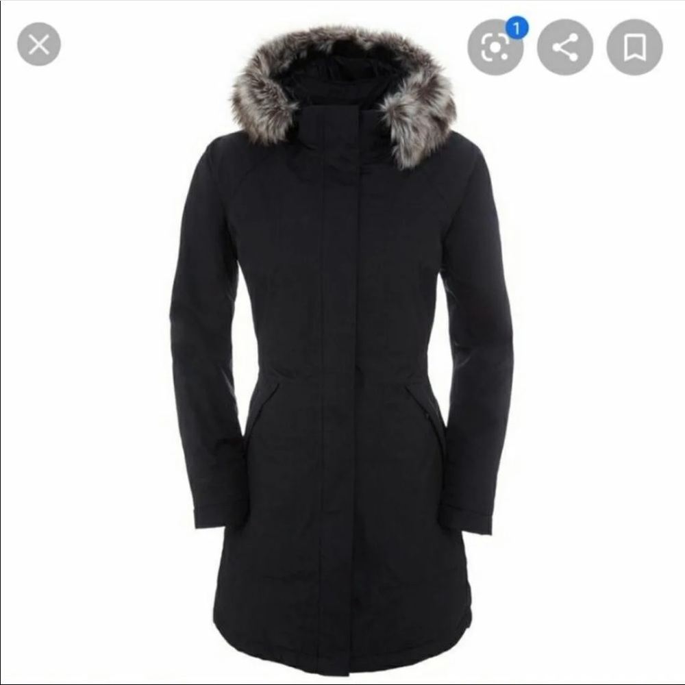Both face winter coat. DOES NOT HAVE FUR COLLAR